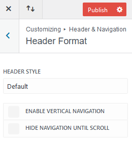HeaderFormatTab